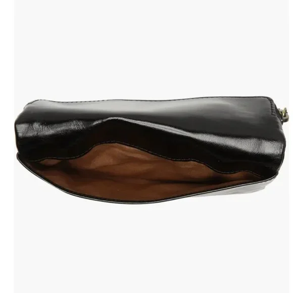 HOBO Wink Leather Crossbody Bag - Black NWOT - Picture 4 of 6
